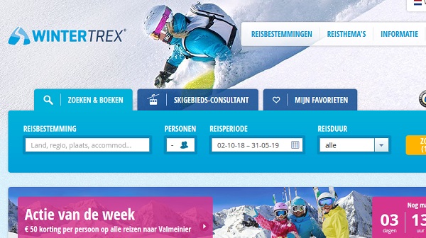 WinterTrex skivakantie wintersport skireis snowboard