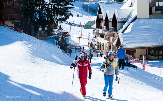 Skiën in Oz en Oisans Alpe d'Huez