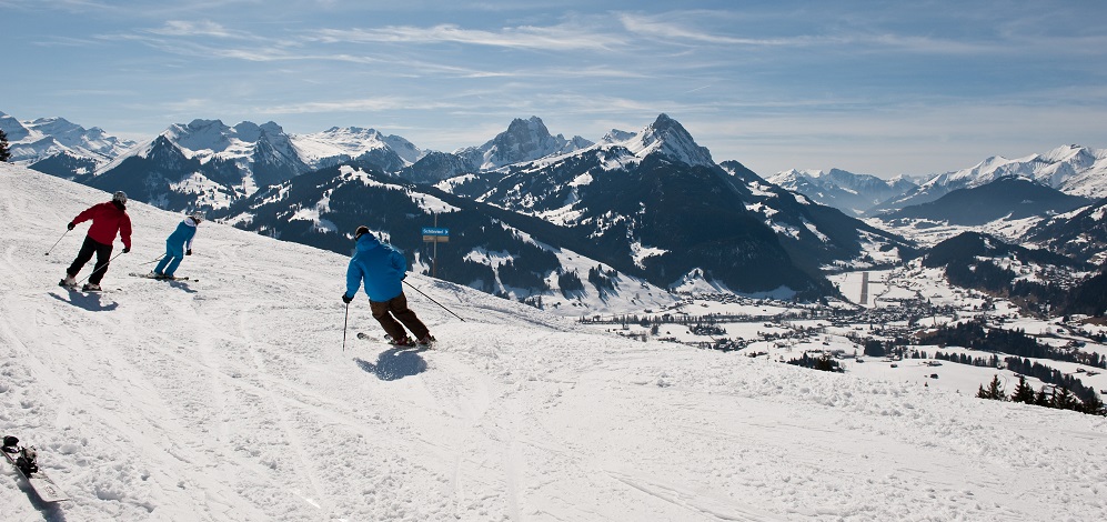 skiën gstaad horneggli skigebied zwitserland