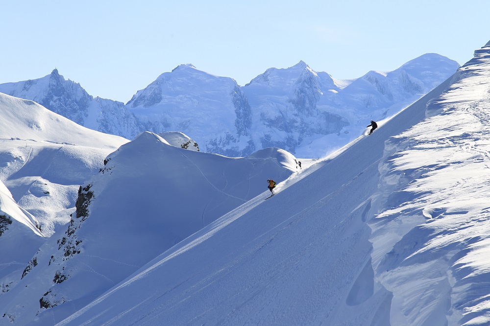 het skigebied Le Grand Massif voor een skivakantie frankrijk