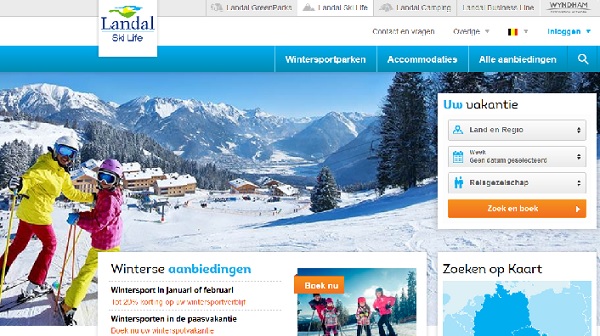 Landal Skilife skivakantie wintersport