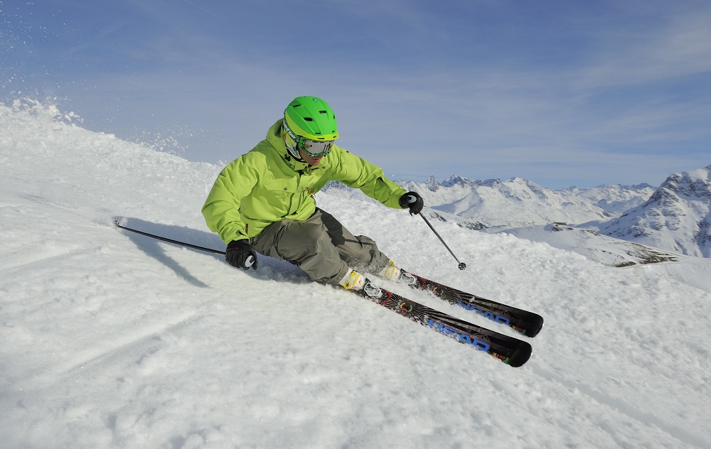 skigebied ski arlberg oostenrijk