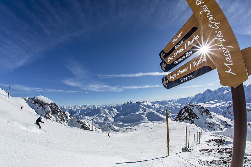 skigebied alpe d'huez skipistes